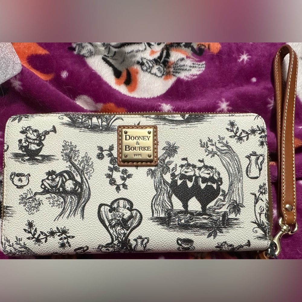Dooney and Bourke Alice in Wonderland Wallet